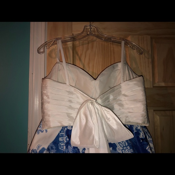 SherriHill Two Piece Prom Dress - Picture 5 of 8